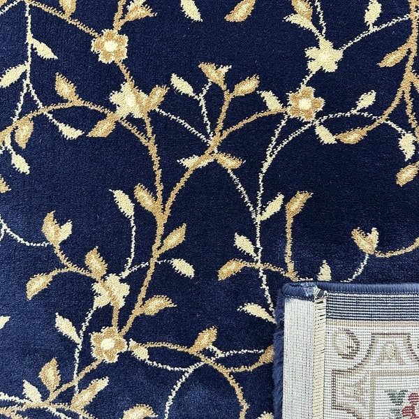 Класически килим – Корона 2878 Син - детайл - 3