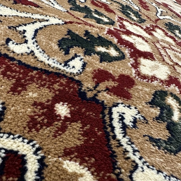 Класически килим – Корона 493 Червен - детайл - 2
