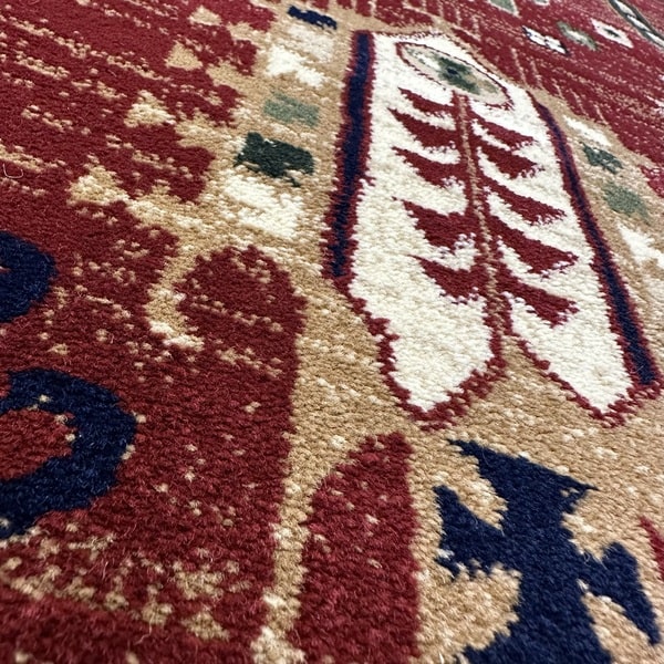 Класически килим – Корона 553 Червен - детайл - 2