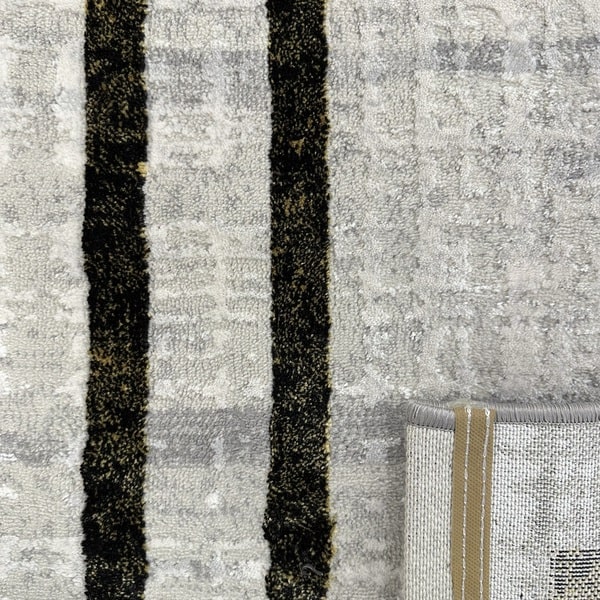 Модерен килим - Алпина 7775 Антрацит - детайл - 3