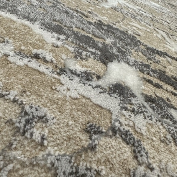 Модерен килим - Алпина 7782 Бежов - детайл - 2