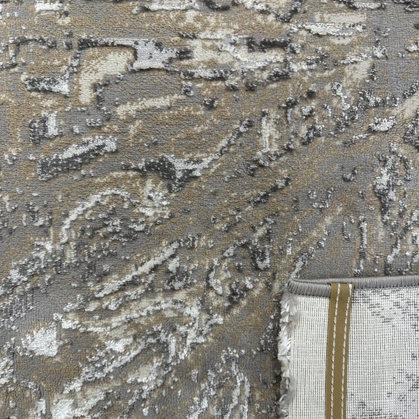 Модерен килим - Алпина 7789 Бежов - детайл - 3