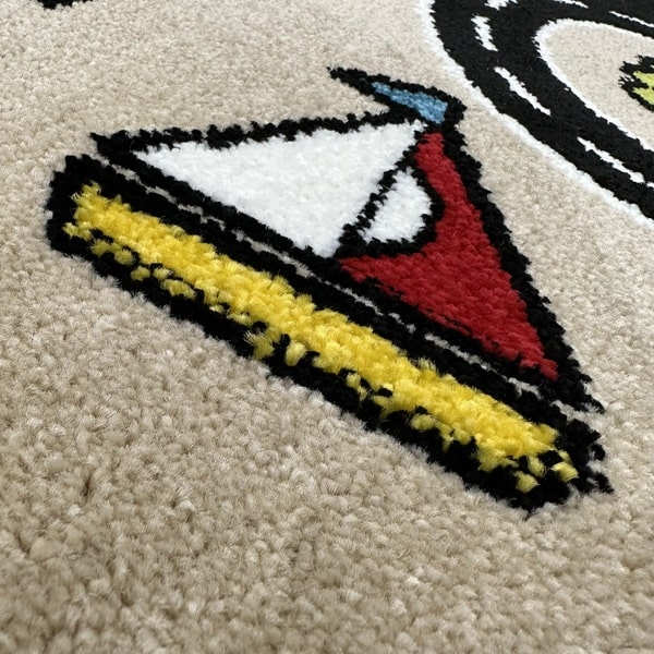 Детски килим – Найс 271 Бежов - детайл - 2