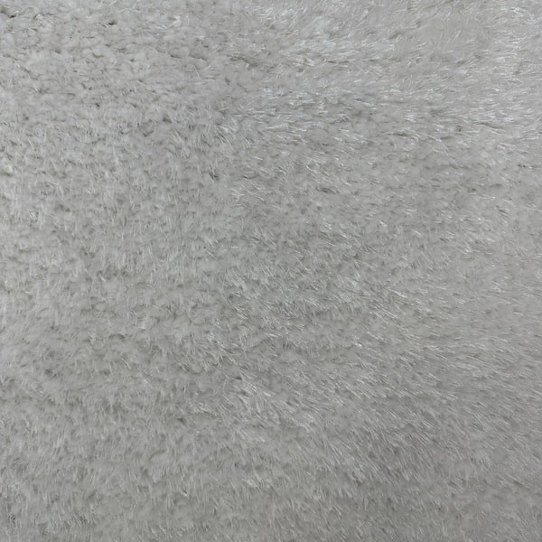 Рошав килим – Опал Шаги Бял - детайл - 1