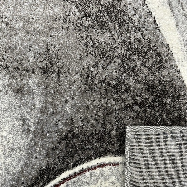 Тъкан килим – Ерато 3319 Сив - детайл - 3