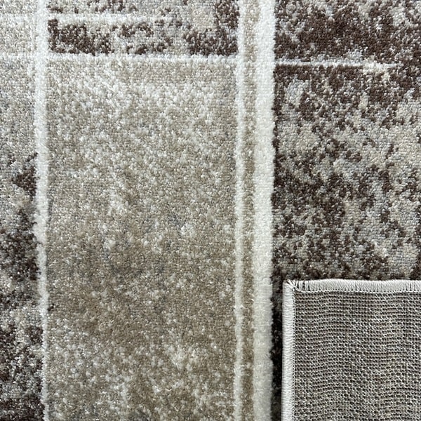 Тъкан килим – Ерато 3324 Бежов - детайл - 3