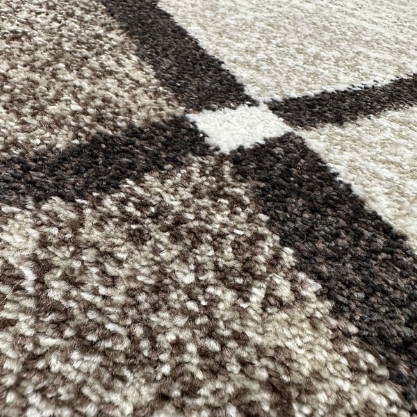 Тъкан килим – Ерато 3351 Бежов - детайл - 2