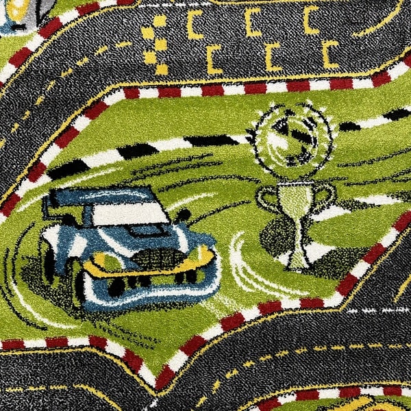 Детски килим – Найс 088 Зелен - детайл - 1
