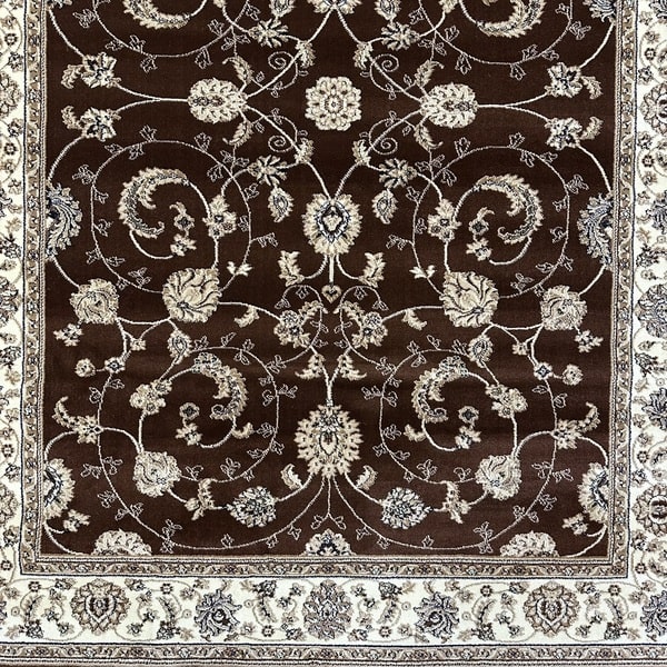 Класически килим – Корона 1803 Кафяв - детайл - 1