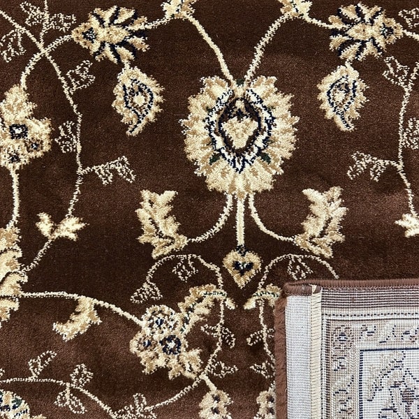Класически килим – Корона 1803 Кафяв - детайл - 3