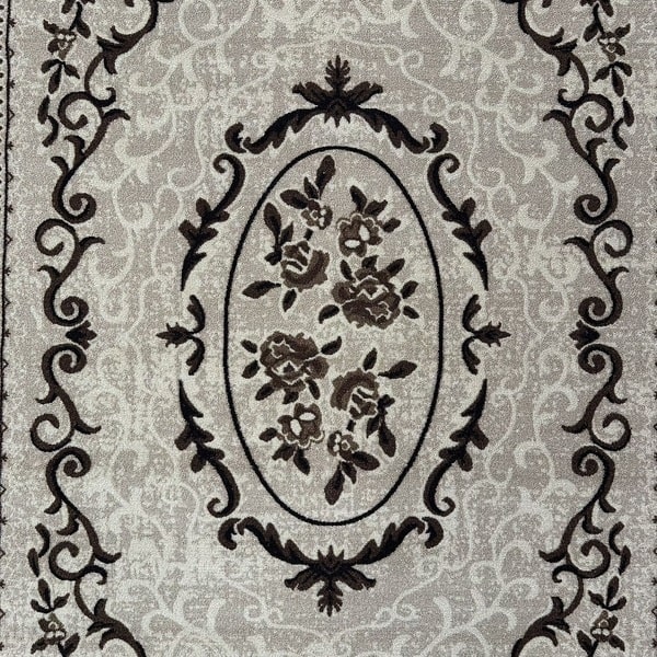 Мокетен килим - Олимп 2403 Бежов - детайл - 1