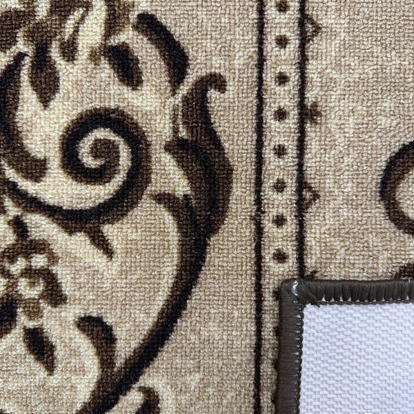Мокетен килим - Олимп 2403 Бежов - детайл - 3
