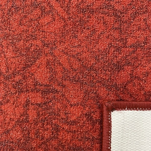 Мокетен килим - Олимп 2409 Червен - детайл - 3