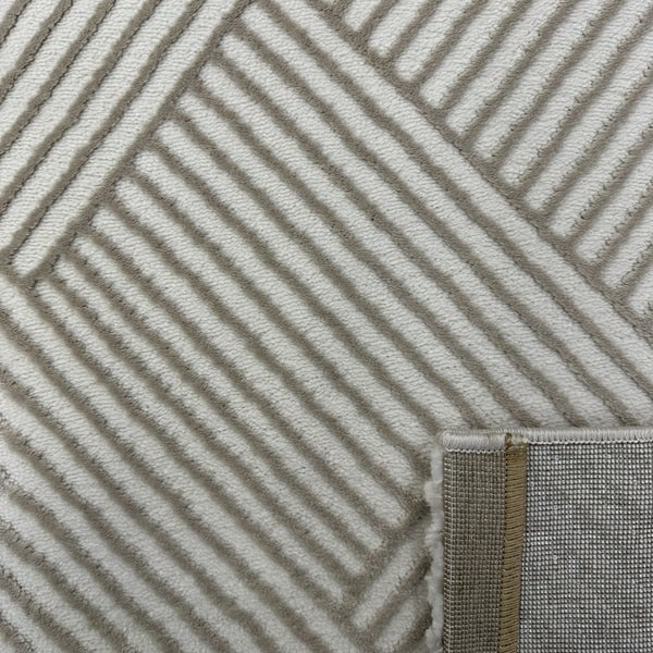 Модерен килим - Арте 942 Бежов - детайл - 3