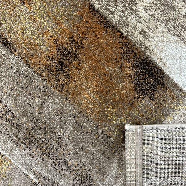 Модерен килим - Ирис 283 Бежов - детайл - 3