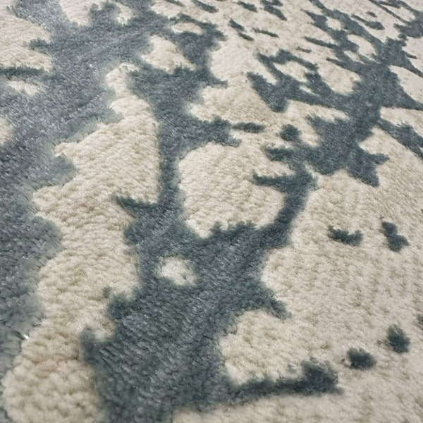 Модерен килим - Лора 989 Тюркоаз - детайл - 2