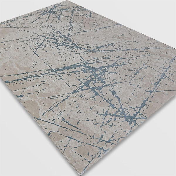 Модерен килим - Лора 989 Тюркоаз