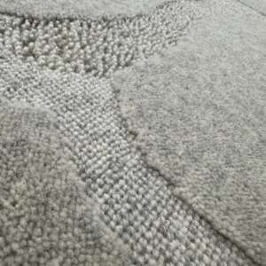 Вълнен килим - 1005 - Кръг - детайл